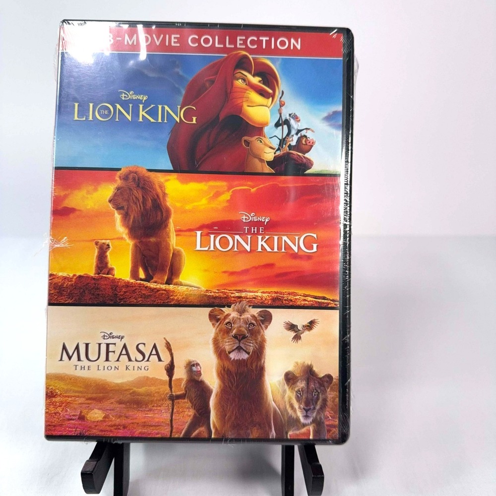 Disney The Lion King 3 Movie Collection DVD 1994 2019 Mufasa New Sealed